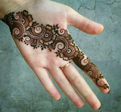 Download Easy & Simple Henna Mehandi Design Pictures