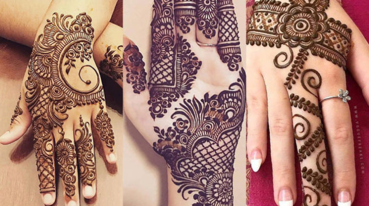 Easy and Simple Mehndi Designs for Hands Images 2022