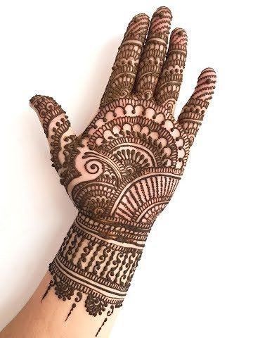 mehndi designs for hands beautiful